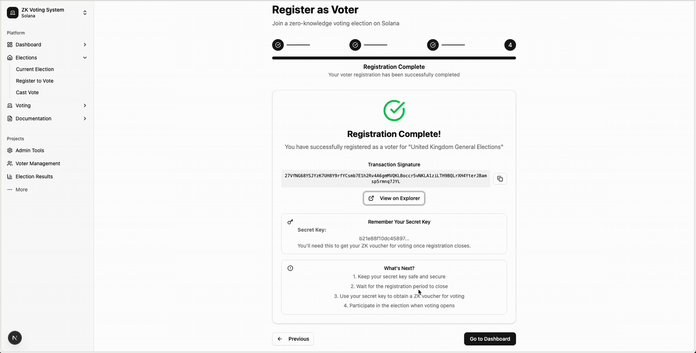 Cloak Minster ballot demo clip cloak-5