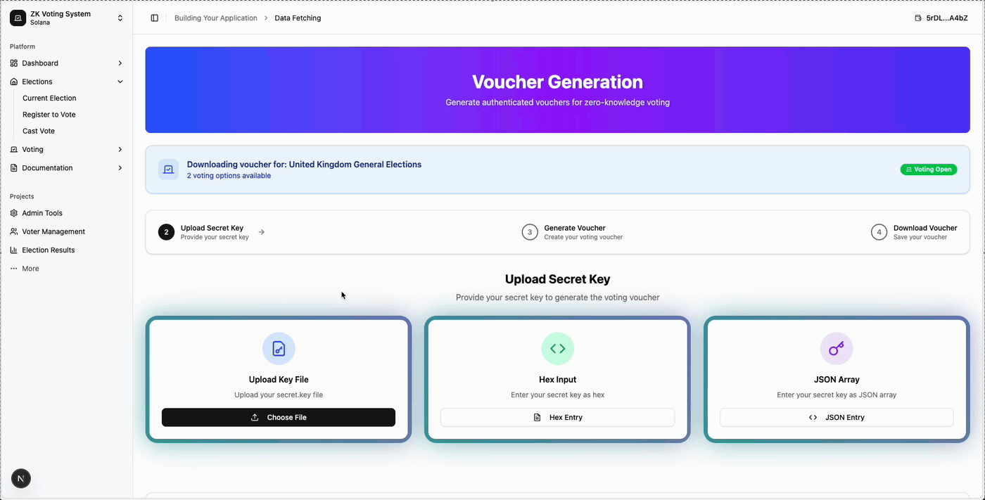 Cloak Minster ballot demo clip cloak-8