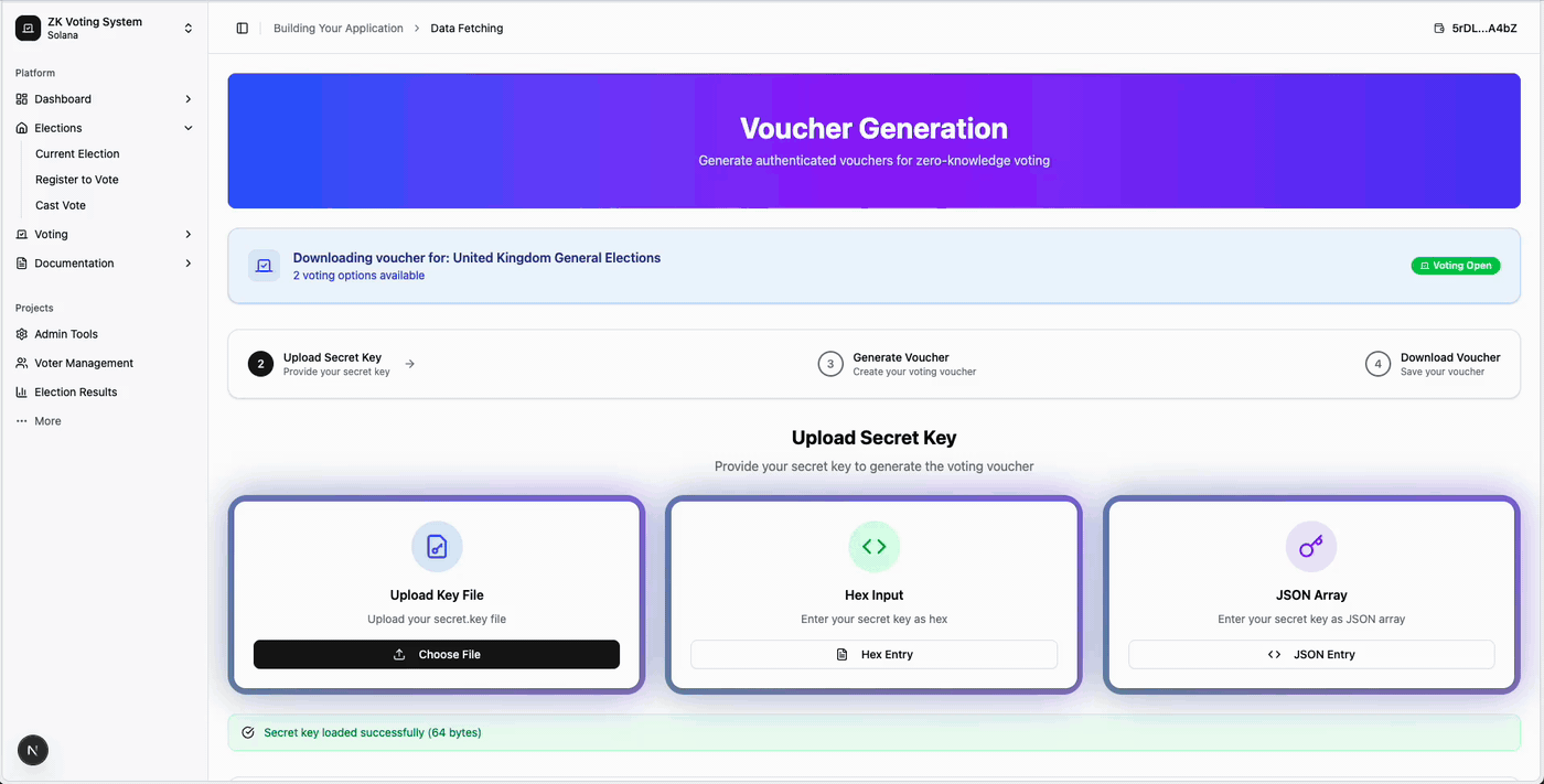 Cloak Minster ballot demo clip cloak-9